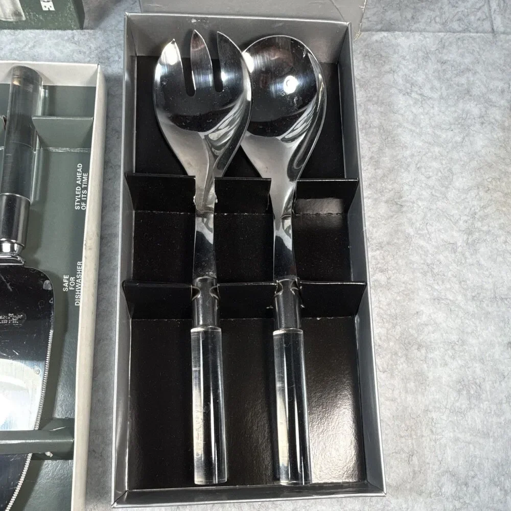 Frontier Forge Stainless Steel 6pc Serving Set Tray, Cheese Tools, Dishwasher